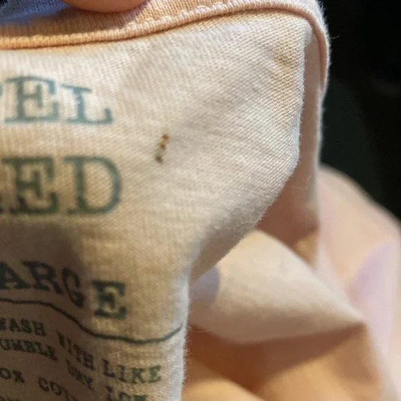 Pink V-Neck Short Sleeve Tee - Picture 4 of 6